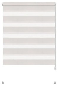 Fehér nappali-éjszakai roló 57x150 cm Zebra – Gardinia
