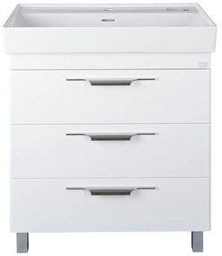 TMP TRIO 60 álló fürdőszobabútor - CeraStyle SHARP - 37100 mosdóval - 60 x 48 cm