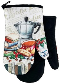 Edényfogó kesztyű COFFE black
