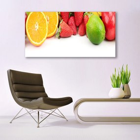 Üvegkép gyümölcs konyha 125x50 cm