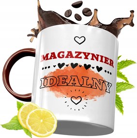 Bordó Bögre Raktárosnak Születésnapra Ajándék fényképes nyomattal