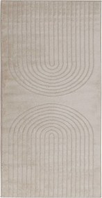 vidaXL Területszőnyegek GALATI Bézs 150 x 80 cm Poliészter