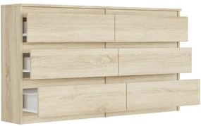 Modern komód R-140 - különböző színváltozatokban sonoma