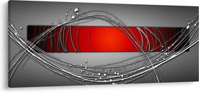 Absztrakt kép (120x50 cm)