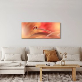 Virágos harmatcsepp képe (120x50 cm)