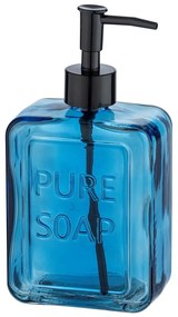 Pure Soap kék üveg szappanadagoló - Wenko