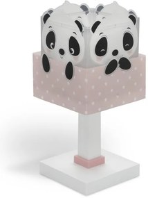 Dalber 63161S - Gyermeklámpa PANDA 1xE14/40W/230V rózsaszín