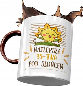 Bordó Bögre Születésnapra 35 35-es 35-ös Ajándék Nyomtatott Fotóval