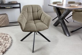 PAPILLON design forgatható szék - barna