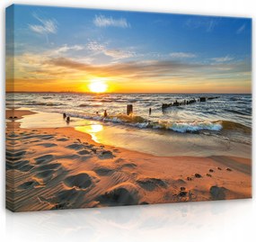 Vászonkép Tengerpart Fali Vászon A Nappaliba Hálószoba Előszoba 100x70