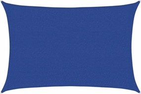 vidaXL kék HDPE napvitorla 160 g/m² 2,5 x 3,5 m