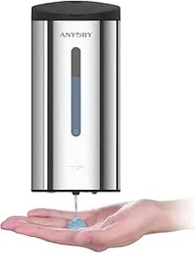 Anydry kereskedelmi automata folyékony szappan adagoló krómozott falra szerelhető