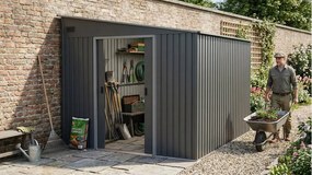 bádog kerti ház LANITPLAST WANDHAUS 911 ANTRACIT LG4026