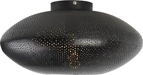 Keleti mennyezeti lámpa fekete és arany 40 cm - Radiance
