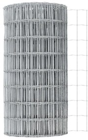Kerítés Készlet 2 db Horganyzott Acél 25 x 0.4 m Tartós