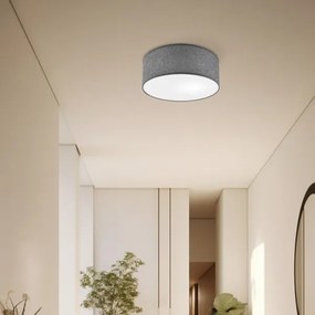 Mennyezeti lámpatest SIRJA 1xE27/15W/230V átm. 35 cm szürke