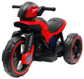 Gyermek elektromos motor Baby Mix POLICE piros