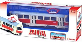 RAPPA Rappa hátrahúzós fém villamos - Tatra T3 - 16 cm