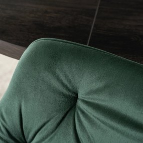 Zöld Bársony Étkezőszék. MODESTO