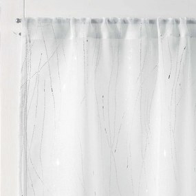 Fehér átlátszó függöny szett 2 db-os 70x200 cm Filiane – douceur d'intérieur