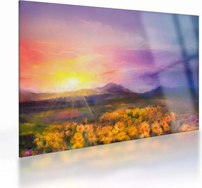 Kép - Hajnalban (üvegen) (70x50 cm)