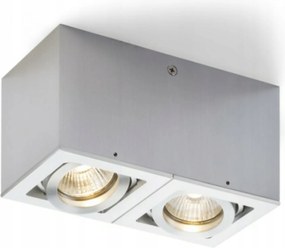 Rendl Berit II mennyezeti lámpa alumínium GU10 2x50W dönthető modern