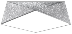 Mennyezeti lámpa HEXA 3xE27/60W/230V ezüst