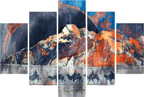 Kép - A sweathouse-ok illusztrációja (150x105 cm)
