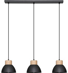 Atmosphera - Csillár zsinóron DESY 1xE27/40W/230V fenyő