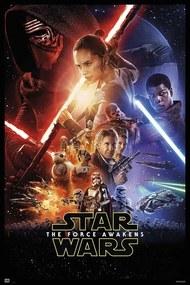 Plakát Star Wars VII - The Force Awakens, (61 x 91.5 cm)