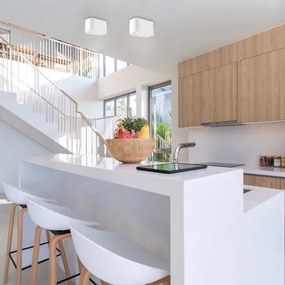 Rabalux 2054 - Spotlámpa KOBALD 2xGU10/42W/230V fehér