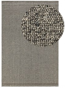 Wool Rug Imke Grey 120x170 cm
