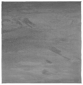 OVIEDO antracitszürke rövid szálú szőnyeg 120 x 120 cm