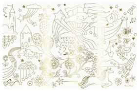 Papír tányéralátét szett 8 db-os 28x42.5 cm Happy Icons – Meri Meri