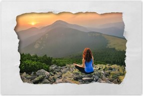 Poszterek 90x60 Elmélkedések a hegyekben