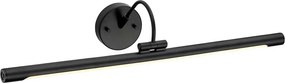 Elstead klasszikus LED falikép világítás alton fekete elsalton-pl-l-blk