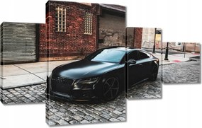 Vászonkép 130x80 Fekete Audi Rs