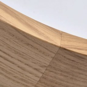 Fürdőszobai mennyezeti lámpa OAK 3xE27/15W/230V tölgy, átm. 37 cm IP54