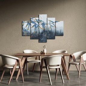 Kép - bambusz a falon (150x105 cm)