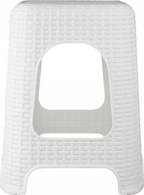 Zsámoly kerti szék műanyag 45x37 Fehér