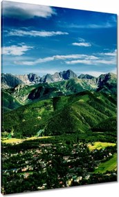 Vászonkép 70x100 Tájkép Tátra Lengyel hegyek