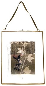 Aranyszínű fém álló képkeret 20x37,5 cm – Rex London