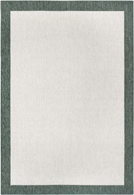 Zöld kétoldalas szőnyeg,lapos 200x290 cm