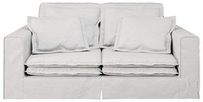 Fehér kanapé 196 cm Nora – Ropez