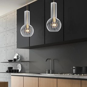KAJA K-4525 ARVI WHITE Fehér Színű Függeszték 1xE27 15W IP20