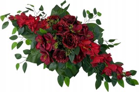 Csokor Nád Kompozíció Sír Temető Művirágok