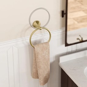 Fürdőszoba fogas Brush Gold 332867