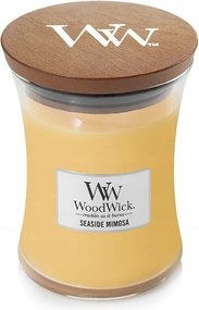 Woodwick Közepes gyertya Seaside Mimosa 275 g