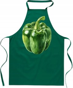 Konyhai kötény Zöld Paprika Divatos Nyomtatás Szakács Konyhai szakács
