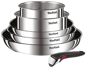 Tefal - INGENIO COOK 6 részes rozsdamentes acél edénykészlet
